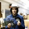 Джек Уайт в магазине Third Man Records